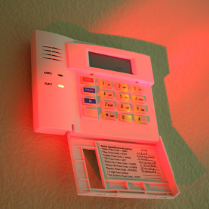 security alarm system preventing burglary